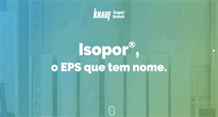 Desktop Screenshot of isopor.com.br